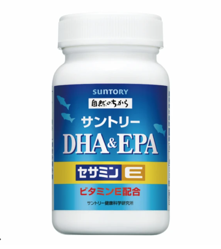 魚油推薦6 Suntory三得利魚油DHA＆EPA＋芝麻明E