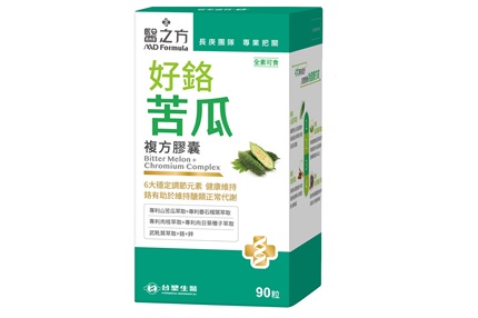 苦瓜胜肽推薦No.1 台塑生醫 醫之方好鉻苦瓜複方膠囊 
