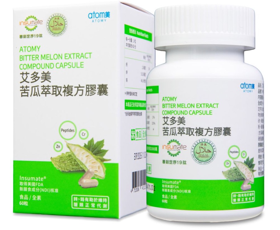 苦瓜胜肽推薦No.5 艾多美苦瓜萃取複方膠囊