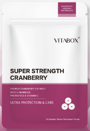 甘露糖蔓越莓益生菌推薦No.5 VITABOX西班牙蔓越莓+D-甘露糖+超效益生菌