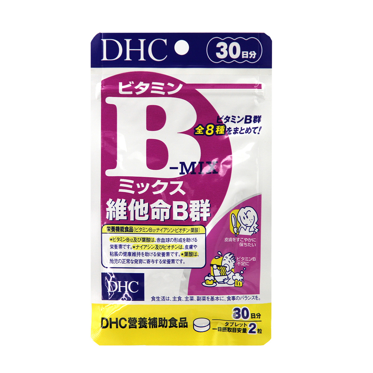 綜合型B群推薦No. 7 [DHC]維他命B群