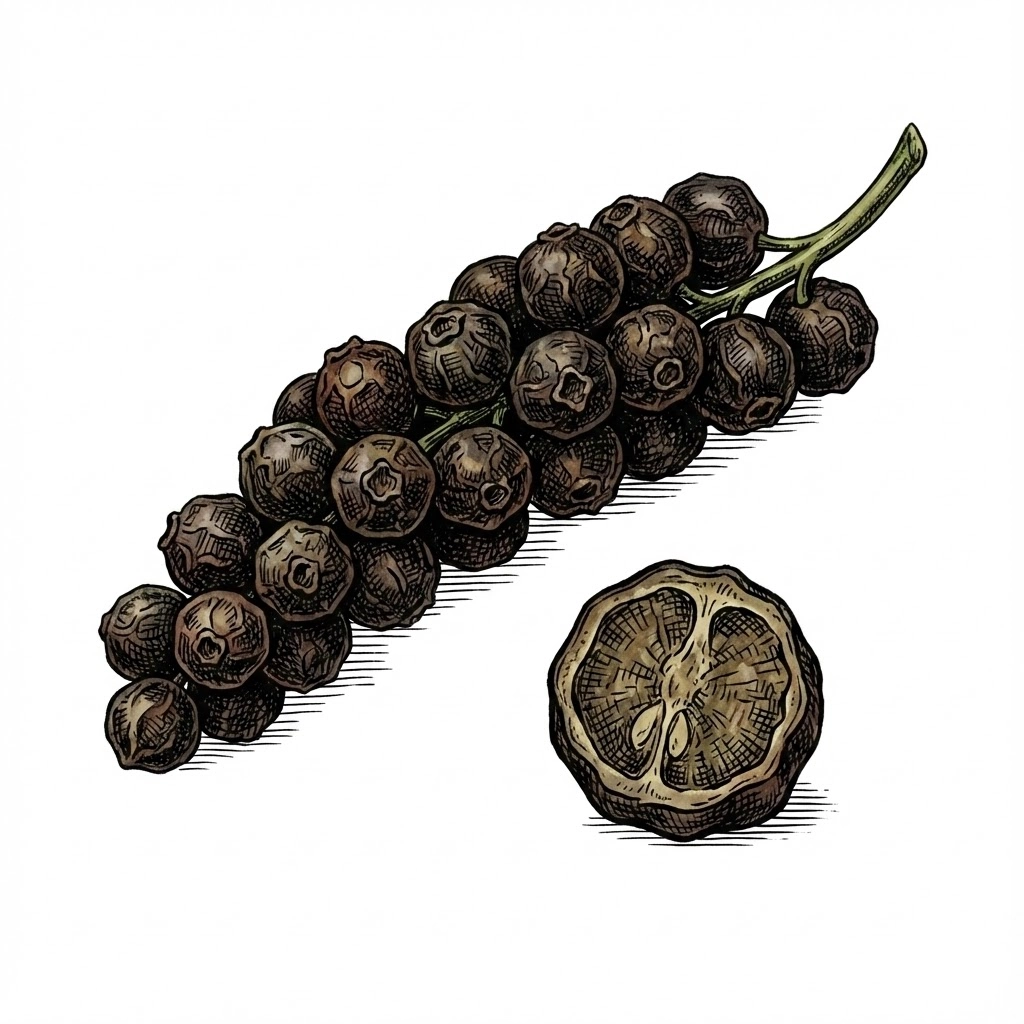 胡椒鹼（Piperine），可以顯著提升薑黃素的吸收率