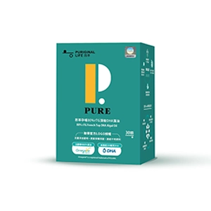 DHA藻油推薦NO.2 昂萃Puriginal Life 孕哺80%rTG頂級DHA藻油